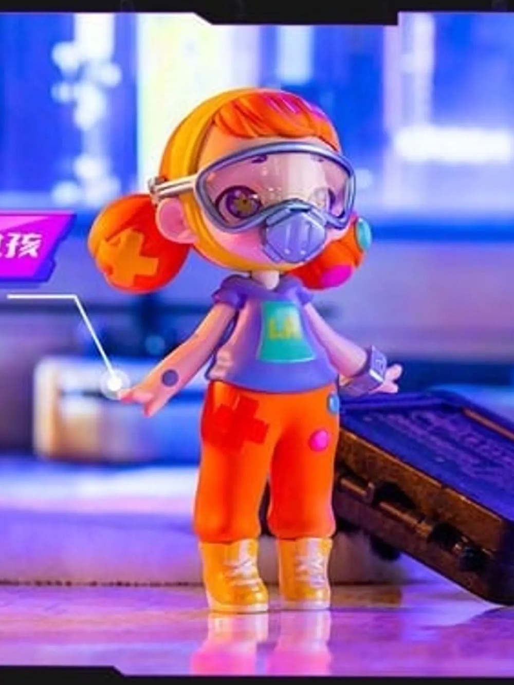 Toycity Laura Cyberpunk‎ Series Confirmed Gamer Girl Vinyl Figure
